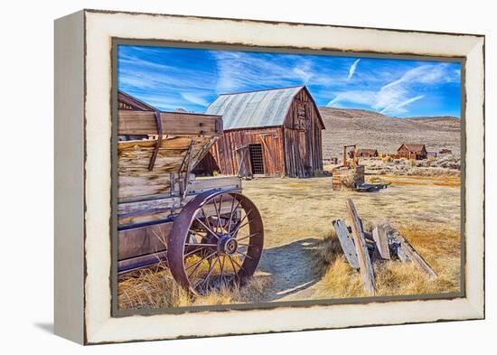 USA, Bodie, California. Mining town, Bodie California State Park.-Joe Restuccia III-Framed Premier Image Canvas