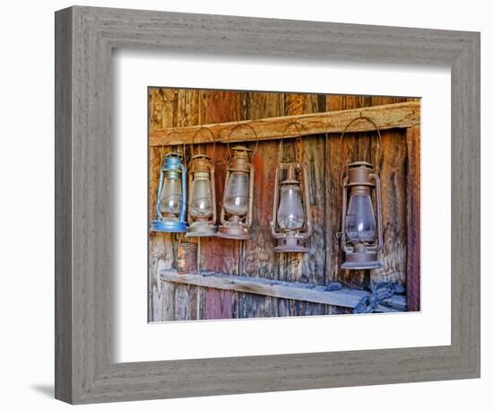 USA, Bodie, California. Mining town, Bodie California State Park.-Joe Restuccia III-Framed Photographic Print