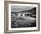 USA, California, Big Sur. Dusk and mustard plants at Soberanes Cove-Ann Collins-Framed Photographic Print