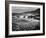 USA, California, Big Sur. Dusk and mustard plants at Soberanes Cove-Ann Collins-Framed Photographic Print