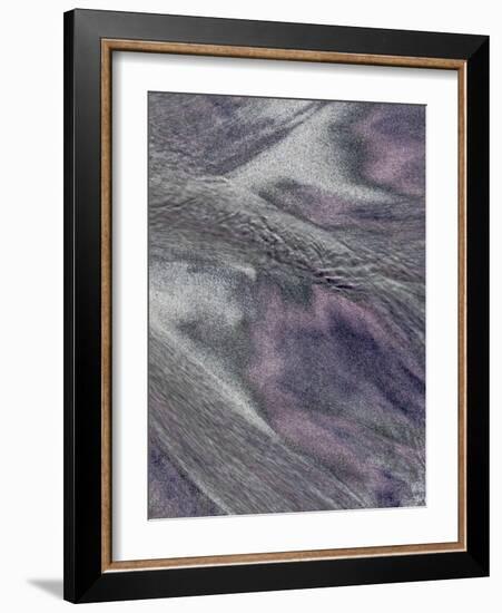 USA, California, Big Sur. Patterns in beach sand.-Jaynes Gallery-Framed Photographic Print