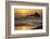 USA, California, Big Sur. Sunset and Splashes at Pfeiffer Beach-Ann Collins-Framed Photographic Print