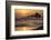 USA, California, Big Sur. Sunset and Splashes at Pfeiffer Beach-Ann Collins-Framed Photographic Print