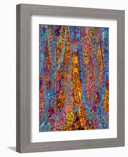 USA, California, Bodie State Park. Abstract of window.-Jaynes Gallery-Framed Photographic Print