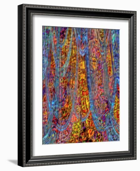 USA, California, Bodie State Park. Abstract of window.-Jaynes Gallery-Framed Photographic Print