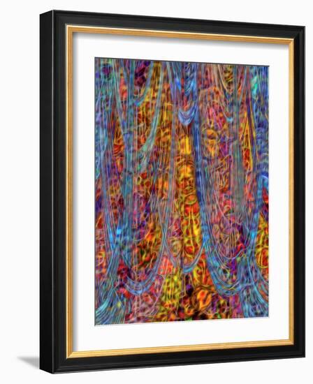 USA, California, Bodie State Park. Abstract of window.-Jaynes Gallery-Framed Photographic Print