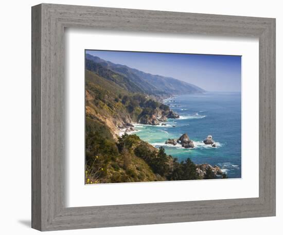 USA, California. California coast, Big Sur region.-Anna Miller-Framed Photographic Print