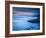 USA, California, Cambria. Dusk at Moonstone Beach-Ann Collins-Framed Photographic Print