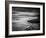 USA, California, Cambria. Dusk at Moonstone Beach-Ann Collins-Framed Photographic Print