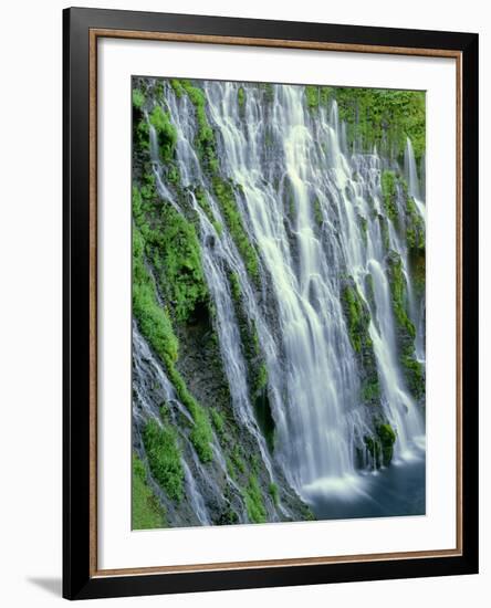 USA, California, Cascade Range, Mcarthur-Burney Falls Memorial State Park-John Barger-Framed Photographic Print