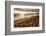 USA, California. Central Coast, Montecito, Butterfly Beach, drain and cobble eroded by King Tides-Alison Jones-Framed Photographic Print