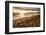 USA, California. Central Coast, Montecito, Butterfly Beach, drain and cobble eroded by King Tides-Alison Jones-Framed Photographic Print