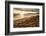 USA, California. Central Coast, Montecito, Butterfly Beach, drain and cobble eroded by King Tides-Alison Jones-Framed Photographic Print