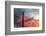 USA, California, Central Valley, Vernalis, off Route 132, sunset-Alison Jones-Framed Photographic Print