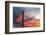 USA, California, Central Valley, Vernalis, off Route 132, sunset-Alison Jones-Framed Photographic Print