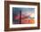 USA, California, Central Valley, Vernalis, off Route 132, sunset-Alison Jones-Framed Photographic Print