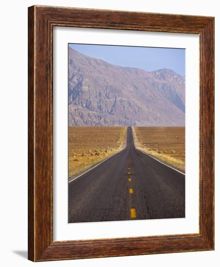 USA, California, Death Valley National Park, Badwater Road Landscape-Walter Bibikow-Framed Photographic Print