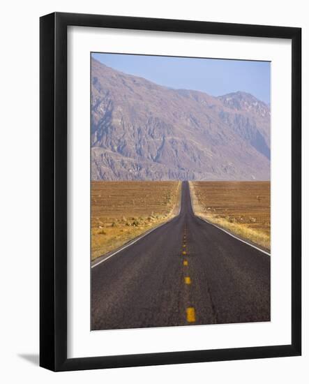 USA, California, Death Valley National Park, Badwater Road Landscape-Walter Bibikow-Framed Photographic Print