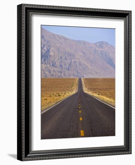 USA, California, Death Valley National Park, Badwater Road Landscape-Walter Bibikow-Framed Photographic Print