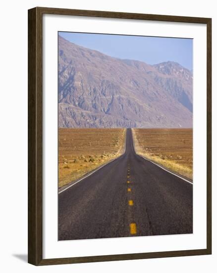 USA, California, Death Valley National Park, Badwater Road Landscape-Walter Bibikow-Framed Photographic Print