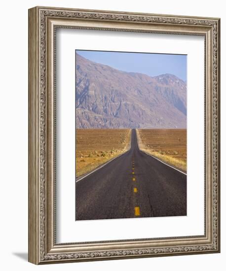 USA, California, Death Valley National Park, Badwater Road Landscape-Walter Bibikow-Framed Photographic Print