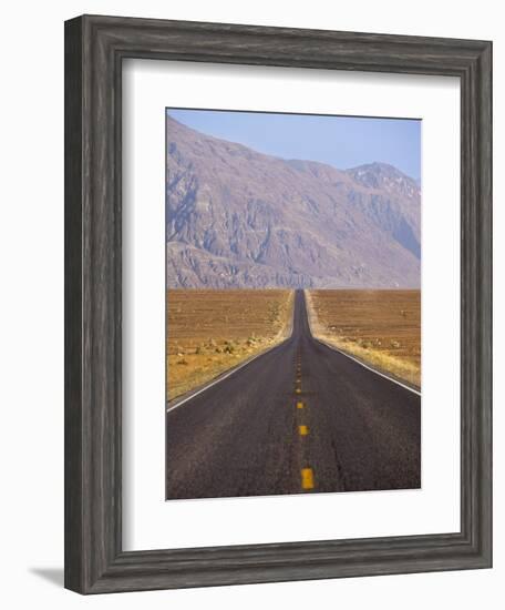 USA, California, Death Valley National Park, Badwater Road Landscape-Walter Bibikow-Framed Photographic Print