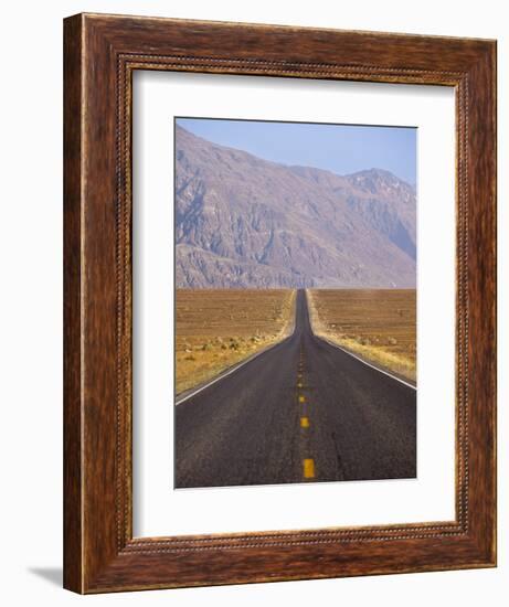 USA, California, Death Valley National Park, Badwater Road Landscape-Walter Bibikow-Framed Photographic Print