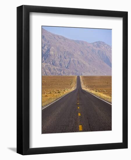 USA, California, Death Valley National Park, Badwater Road Landscape-Walter Bibikow-Framed Photographic Print