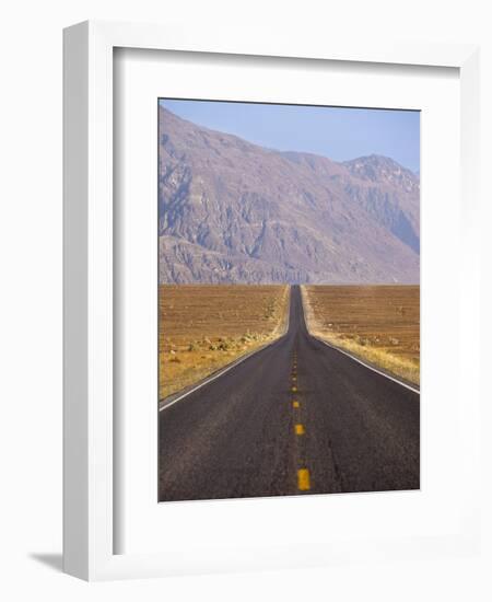 USA, California, Death Valley National Park, Badwater Road Landscape-Walter Bibikow-Framed Photographic Print