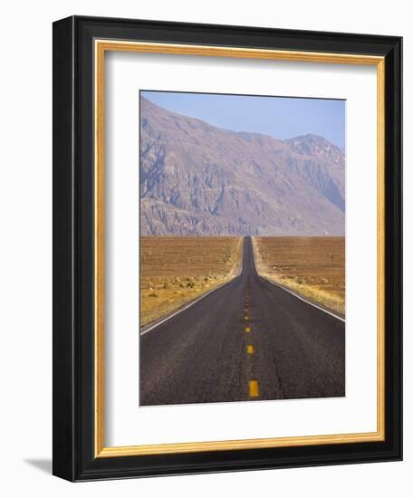 USA, California, Death Valley National Park, Badwater Road Landscape-Walter Bibikow-Framed Photographic Print