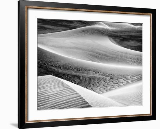 USA, California, Death Valley National Park, Close-Up View of Mesquite Flat Dunes-Ann Collins-Framed Photographic Print