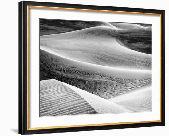 USA, California, Death Valley National Park, Close-Up View of Mesquite Flat Dunes-Ann Collins-Framed Photographic Print