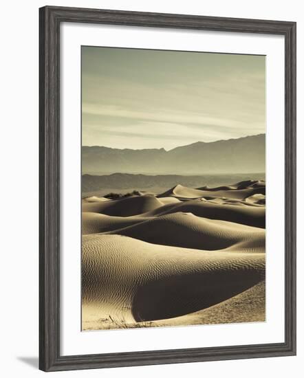 USA, California, Death Valley National Park, Mesquite Flat Sand Dunes-Walter Bibikow-Framed Photographic Print