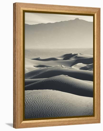 USA, California, Death Valley National Park, Mesquite Flat Sand Dunes-Walter Bibikow-Framed Premier Image Canvas