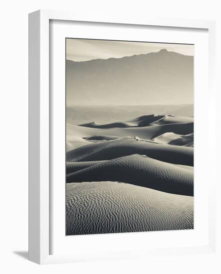 USA, California, Death Valley National Park, Mesquite Flat Sand Dunes-Walter Bibikow-Framed Photographic Print