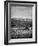 USA, California, Death Valley National Park. Moon setting at dawn over Zabriskie Point-Ann Collins-Framed Photographic Print