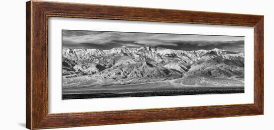 USA, California, Death Valley National Park. Panoramic view of alluvial fan.-Ann Collins-Framed Photographic Print