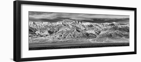 USA, California, Death Valley National Park. Panoramic view of alluvial fan.-Ann Collins-Framed Photographic Print