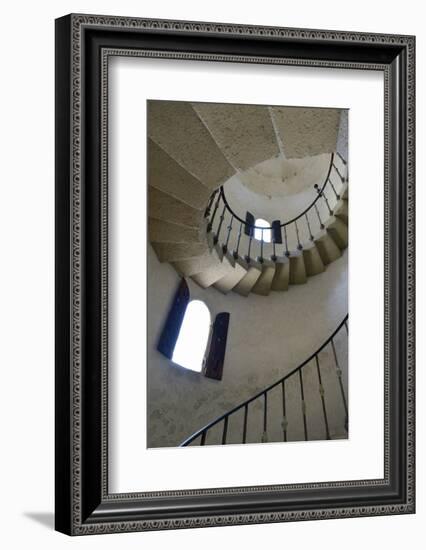 USA, California, Death Valley National Park, Spiral staircase at Scotty's Castle.-Kevin Oke-Framed Photographic Print