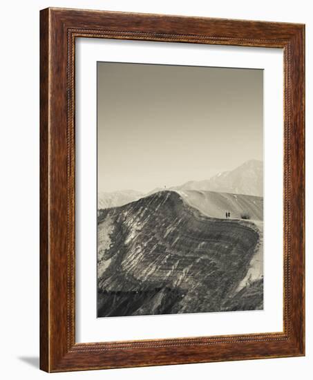 USA, California, Death Valley National Park, Ubehebe Meteor Crater-Walter Bibikow-Framed Photographic Print