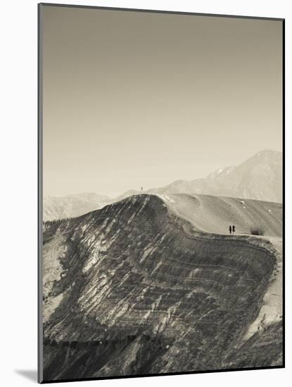 USA, California, Death Valley National Park, Ubehebe Meteor Crater-Walter Bibikow-Mounted Photographic Print