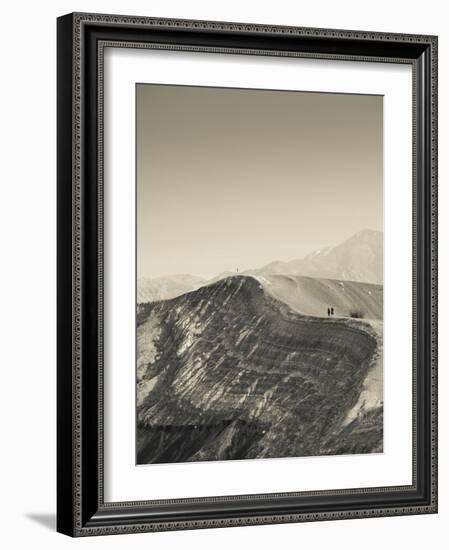 USA, California, Death Valley National Park, Ubehebe Meteor Crater-Walter Bibikow-Framed Photographic Print