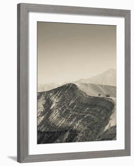 USA, California, Death Valley National Park, Ubehebe Meteor Crater-Walter Bibikow-Framed Photographic Print