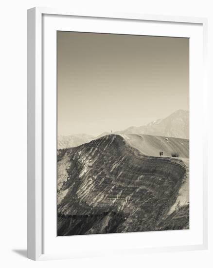 USA, California, Death Valley National Park, Ubehebe Meteor Crater-Walter Bibikow-Framed Photographic Print