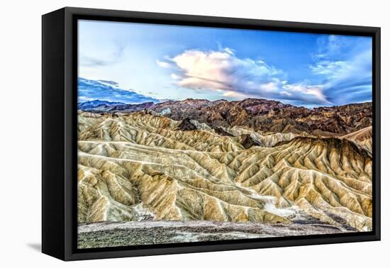 USA, California. Death Valley National Park, Zabriskie Point-Joe Restuccia III-Framed Premier Image Canvas