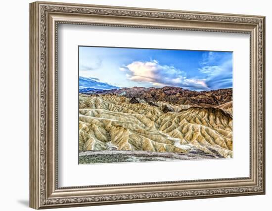 USA, California. Death Valley National Park, Zabriskie Point-Joe Restuccia III-Framed Photographic Print