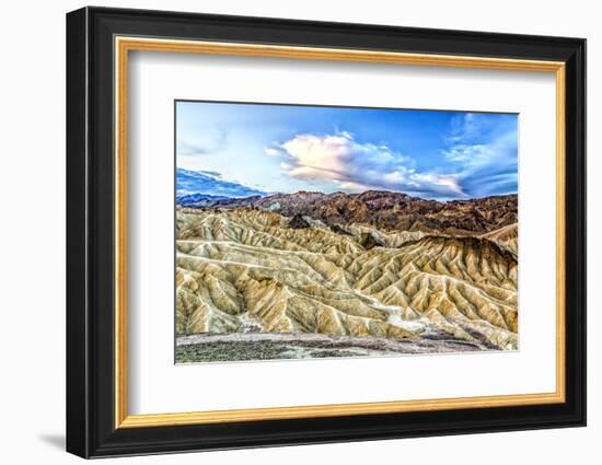 USA, California. Death Valley National Park, Zabriskie Point-Joe Restuccia III-Framed Photographic Print