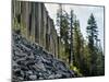 USA, California, Eastern Sierra. Devils Postpile National Monument in Autumn-Ann Collins-Mounted Photographic Print