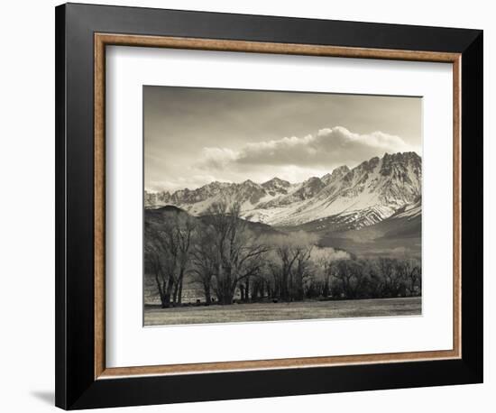 USA, California, Eastern Sierra Nevada Area, Bishop, Landscape of the Pleasant Valey-Walter Bibikow-Framed Photographic Print