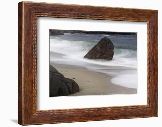 USA, California, Garrapata Beach-John Ford-Framed Photographic Print